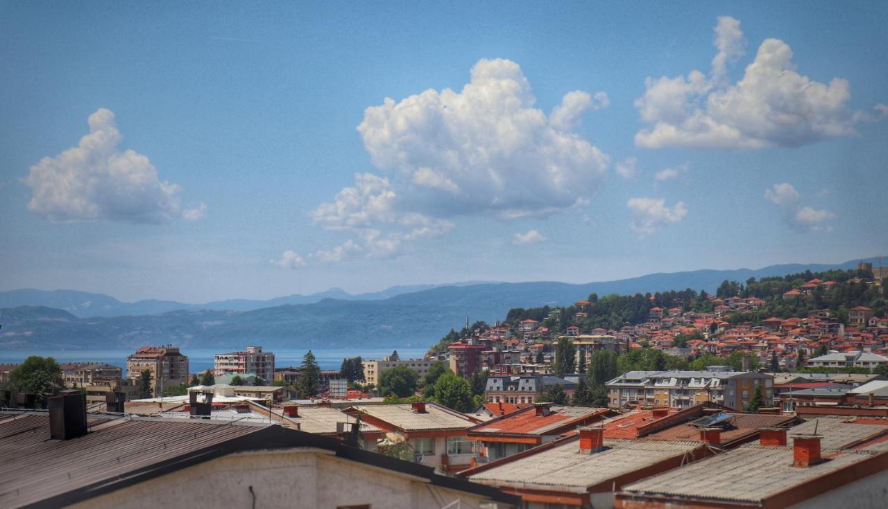 Nadia Apartment Ohrid With Lake View Екстер'єр фото