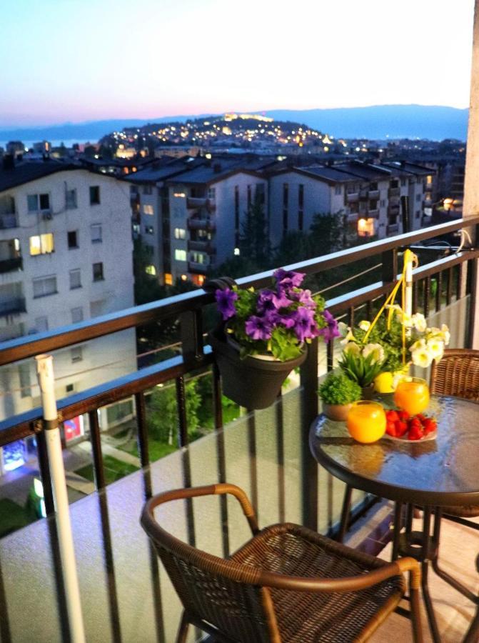 Nadia Apartment Ohrid With Lake View Екстер'єр фото