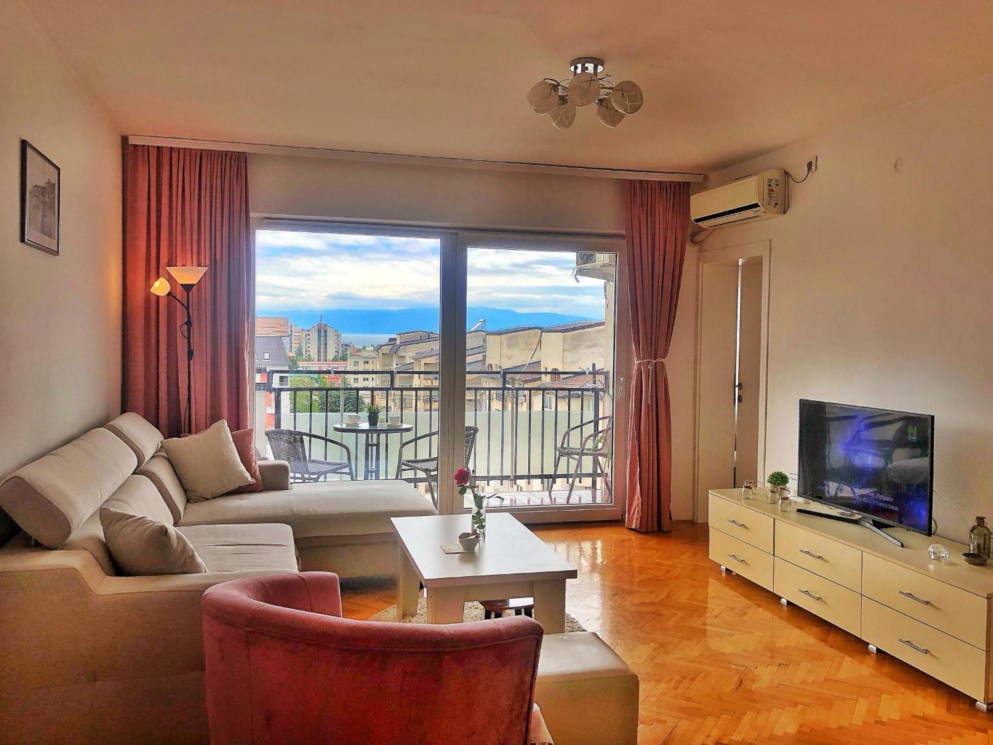 Nadia Apartment Ohrid With Lake View Екстер'єр фото